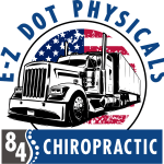 E-Z DOT Physicals at 84 Chiropractic Logo
